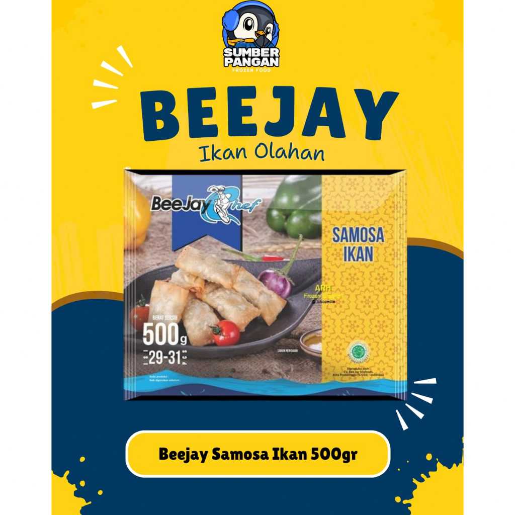 

Beejay Samosa Ikan 500g gr