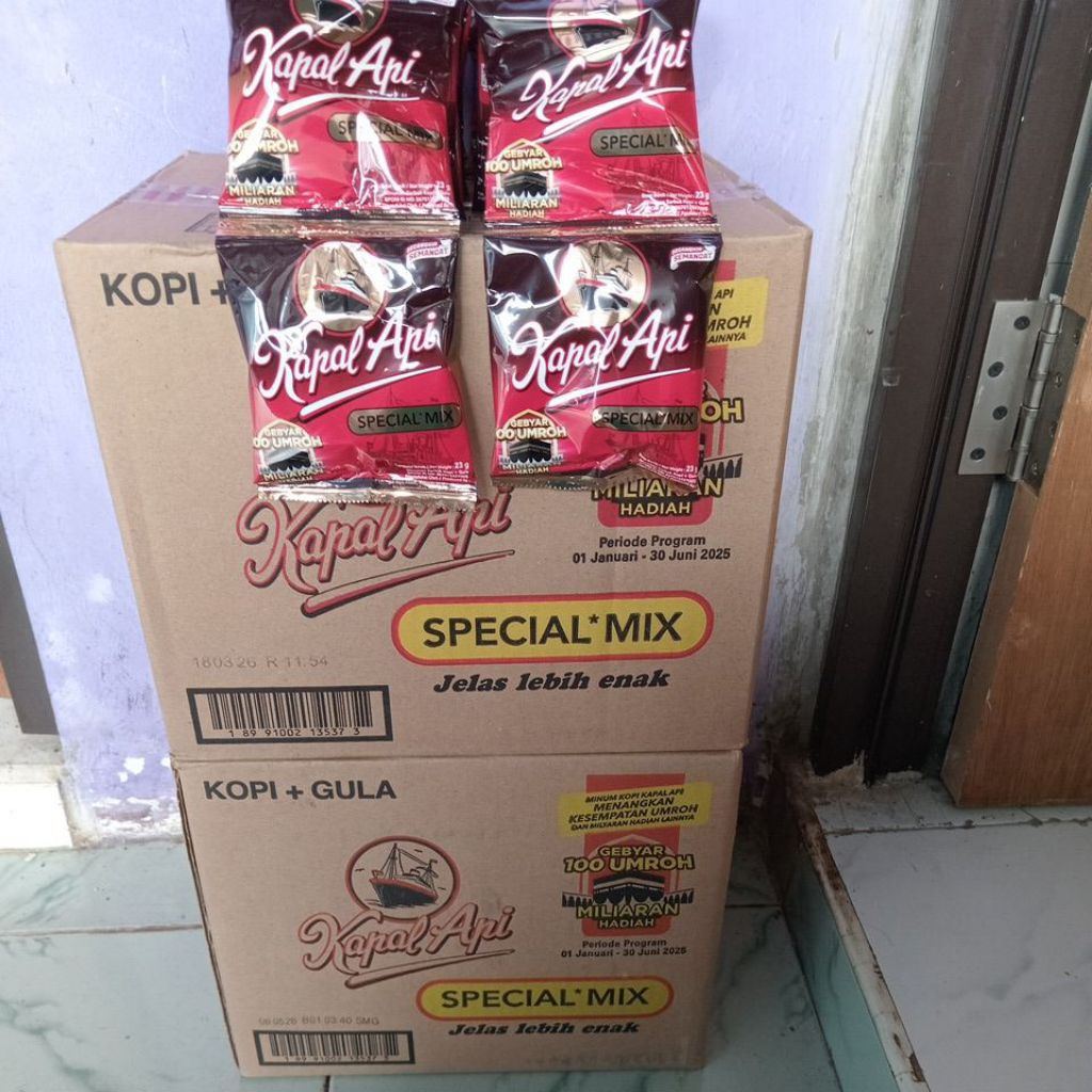 

100 pcs kopi kapal api special mix