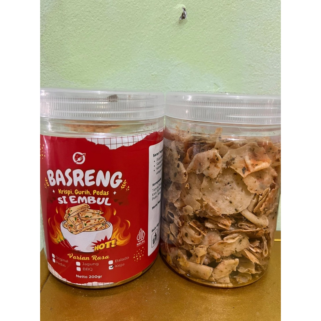 

Bsreng si embul dengan varian rasa Keju
