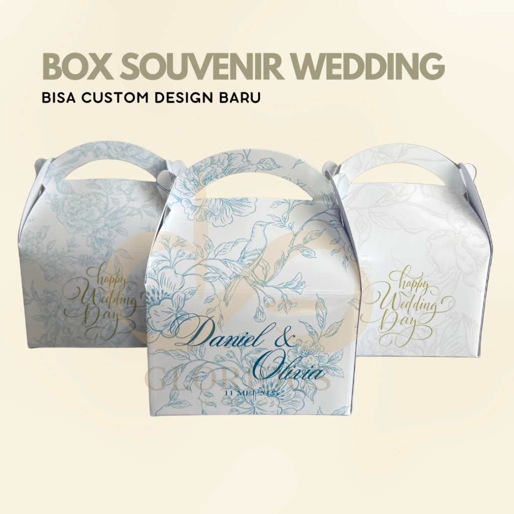 

Box Hampers Souvenir Wedding Gift Box Kotak Souvenir Custom