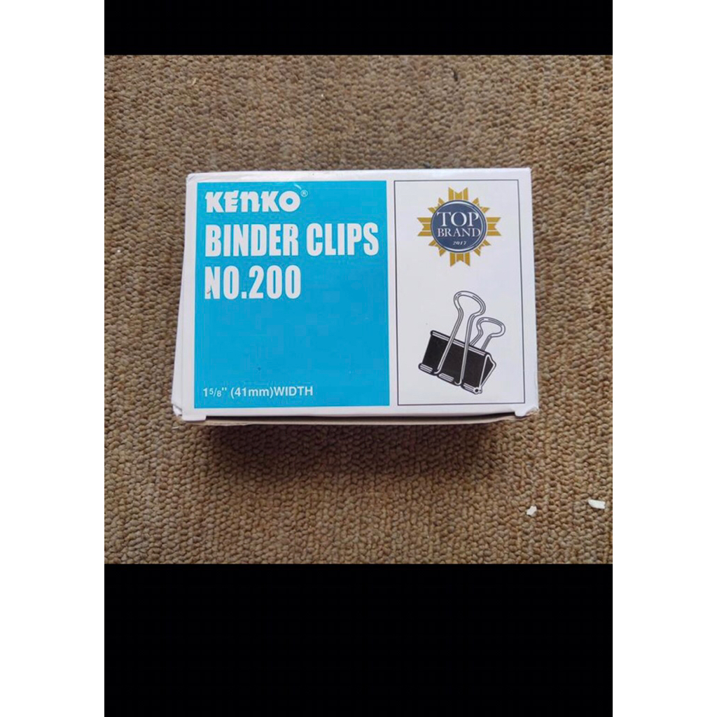

BINDER CLIPS ( PENJEPIT KERTAS ) 1 PCS.