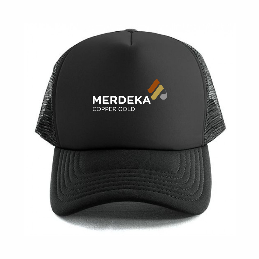 TOPI TRUCKER MERDEKA COPPER GOLD