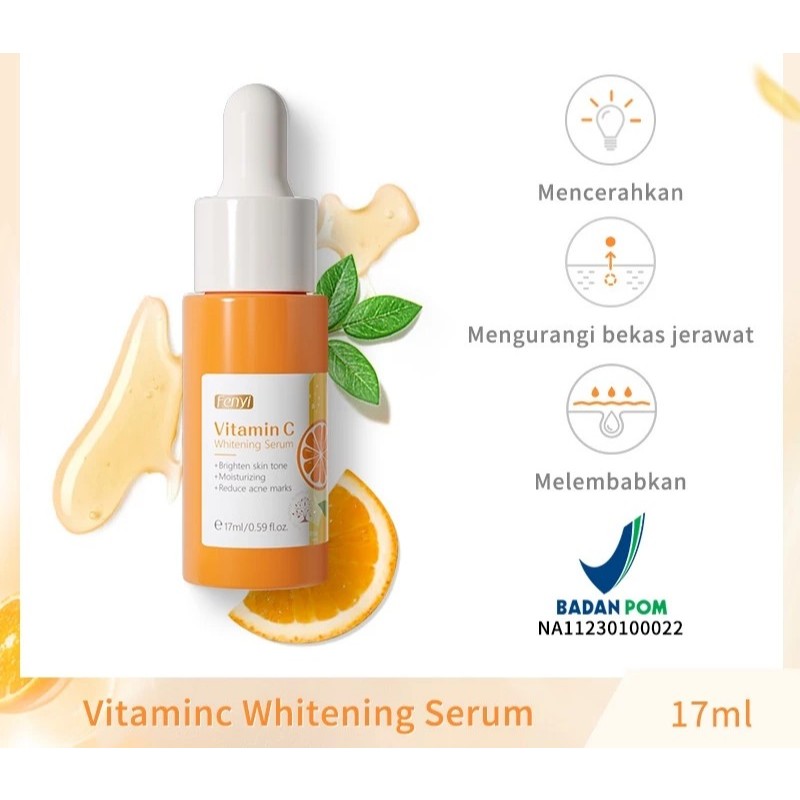 Serum pencerah wajah vitamin C Original Fenyi