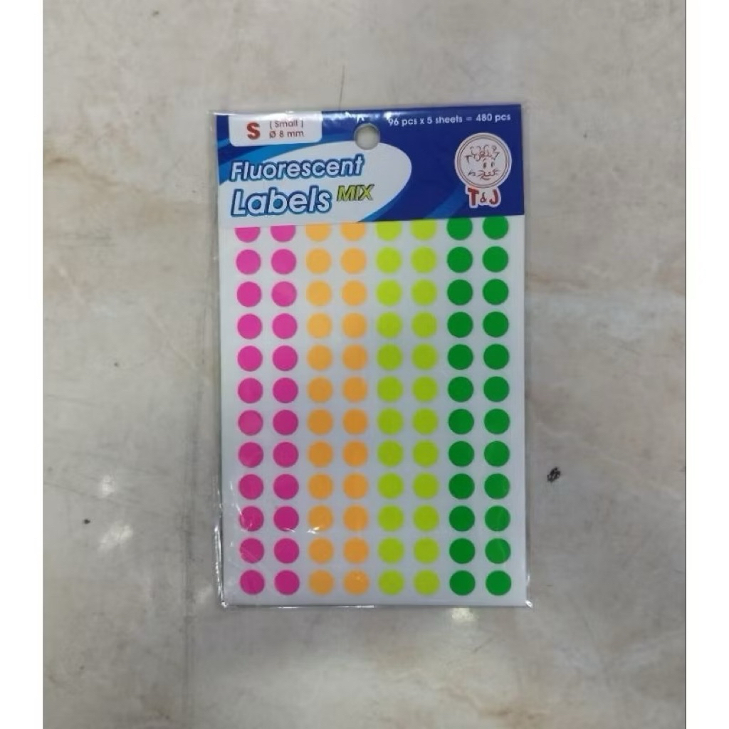 

Label Tom & Jerry Bulat S (1pad/96pcs*5sheet) dianter 8mm