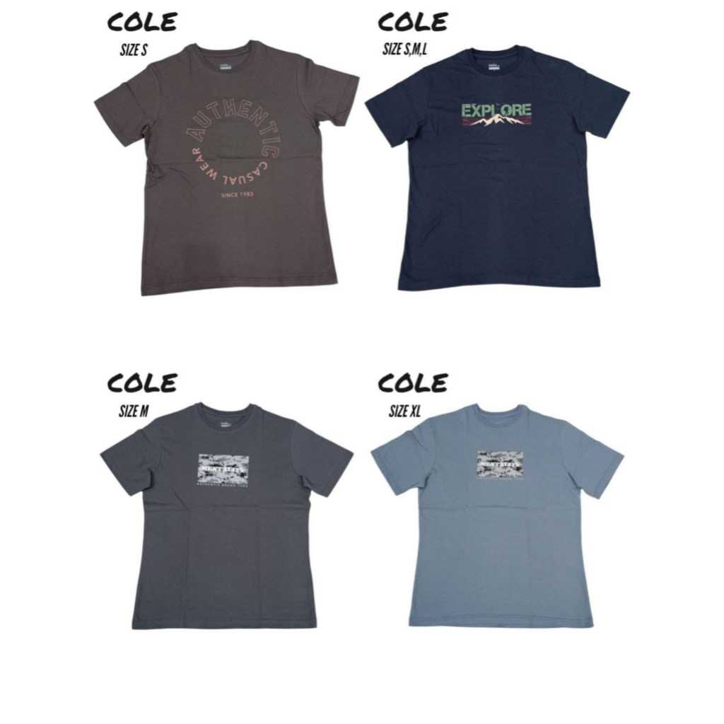 KAOS PRIA COLE OBLONG BRAND MATAHARI