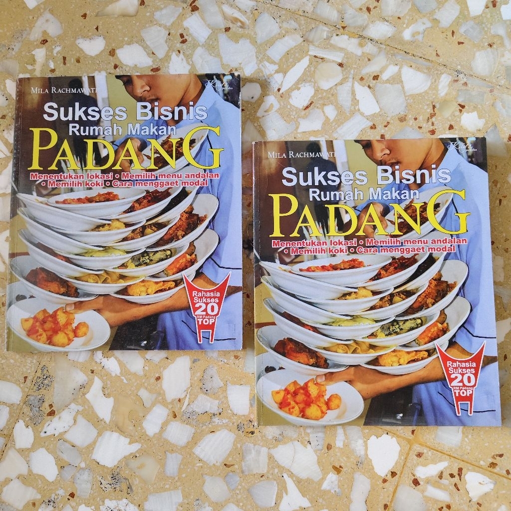 BUKU MASAKAN / RESEP MASAKAN / SUKSES BISNIS RUMAH MAKAN PADANG / PRODUK ORIGINAL