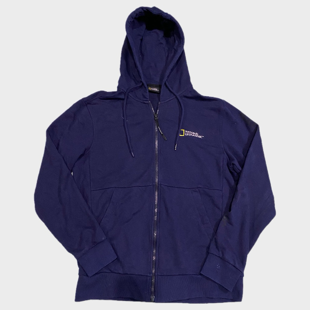 Jaket National geographic hoodie zipper