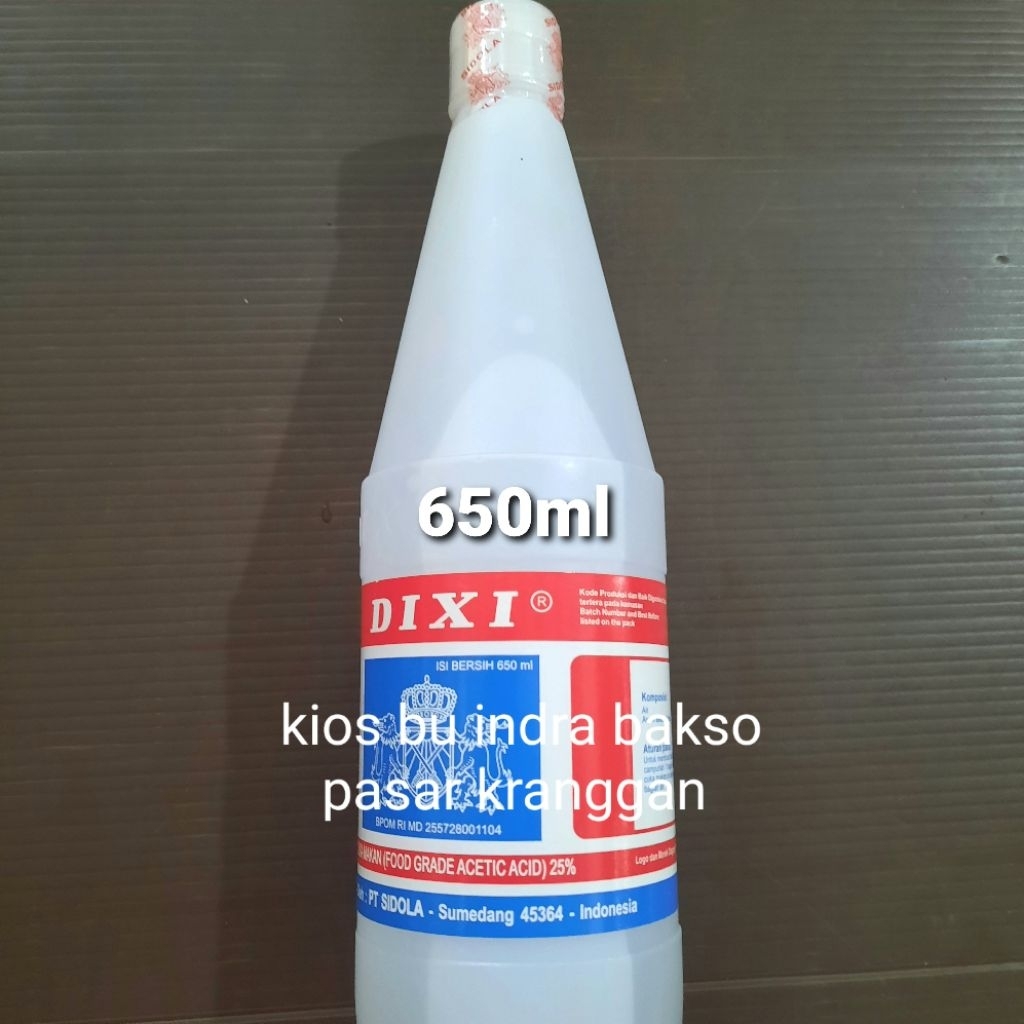 

cuka dixi 650 ml cuko acetic acid