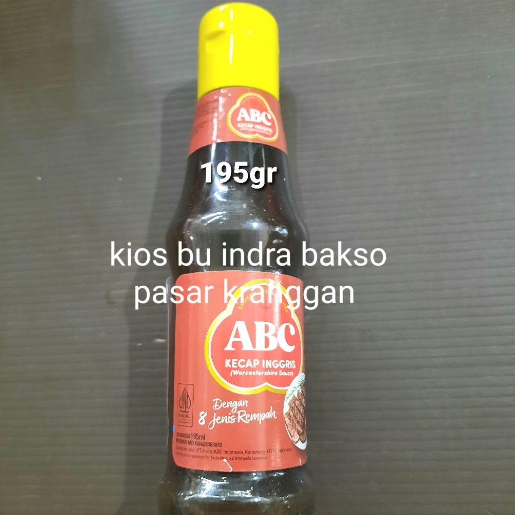 

ABC kecap inggris 195 gr worcestershire sauce