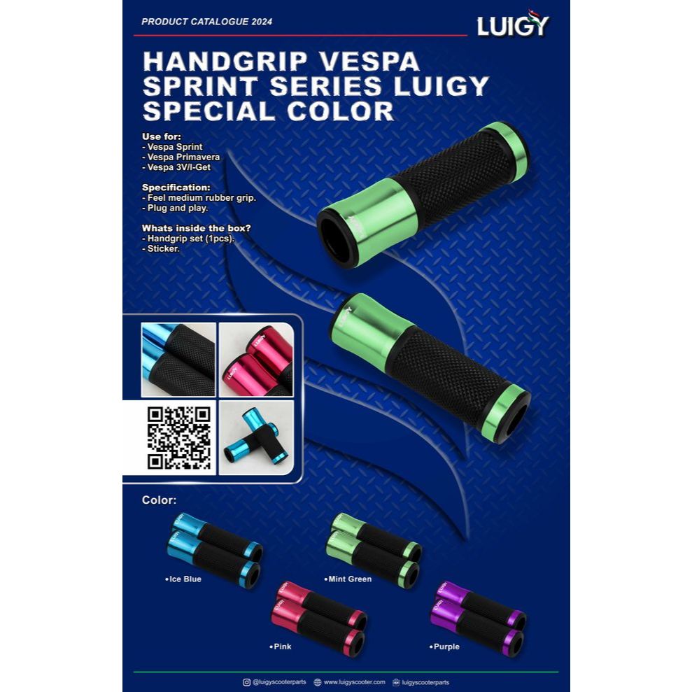 Handgrip Vespa Matic Sprint S Lx Lxv Luigy Special Luigy