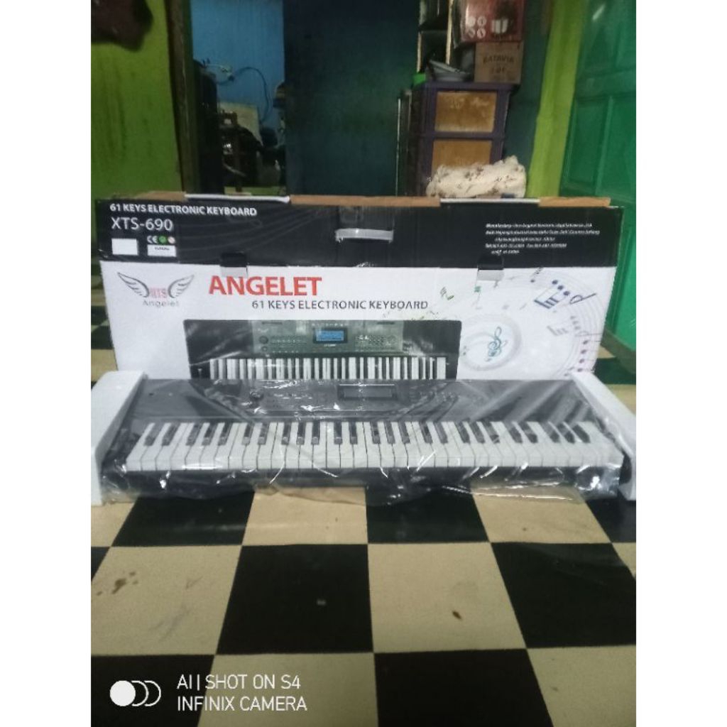 Keyboard angelet XTS 690 oprek modul STM32 pitchbend tanpa rotary