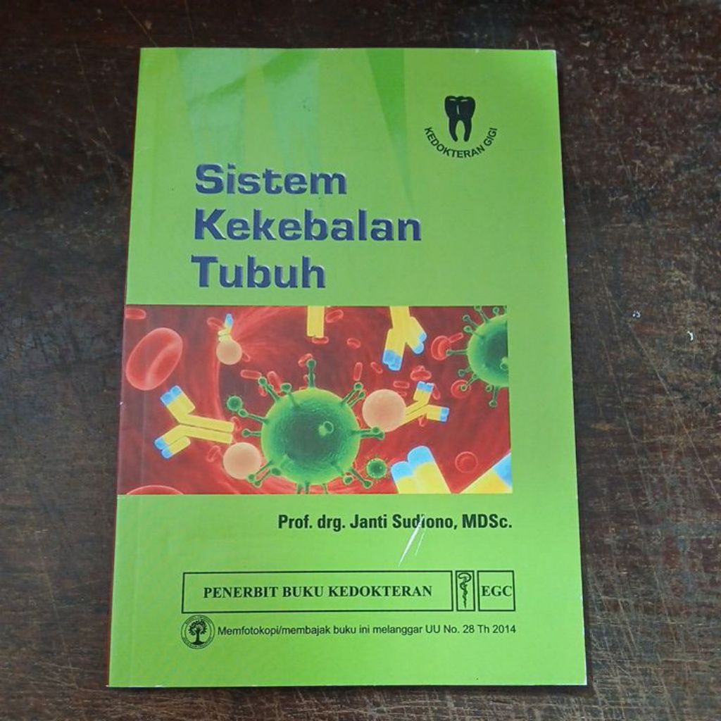 Buku Original Sistem Kekebalan Tubuh ~ EGC