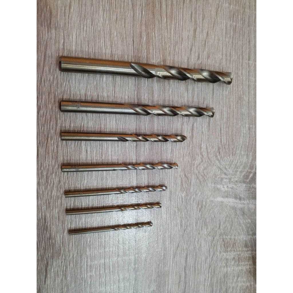 mata bor HSS asli kuat mata bor besi 3 3.5 4 5 6 8 10 mm