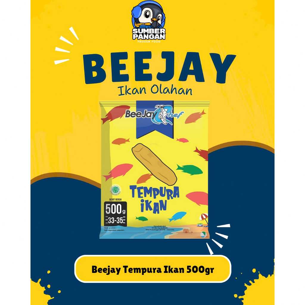 

Beejay Tempura Ikan 500gr