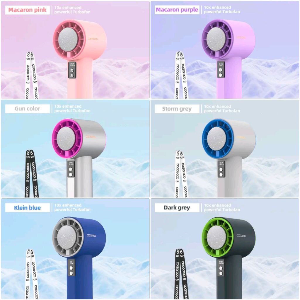 [Ready] Goojodoq GFS006 Kipas Angin Portable ASLI GOOJODOQ