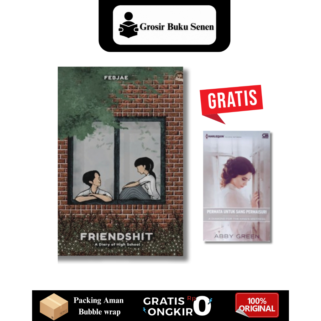 BUNDLING NOVEL FRIENDSHIT - FEBJAE - NEXTERDAYS PUBLISHER - PLUS NOVEL HARLEQUIN