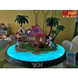 VKH MRC Kame House Statue Dragon Ball Master Roshi Chichi GOKU