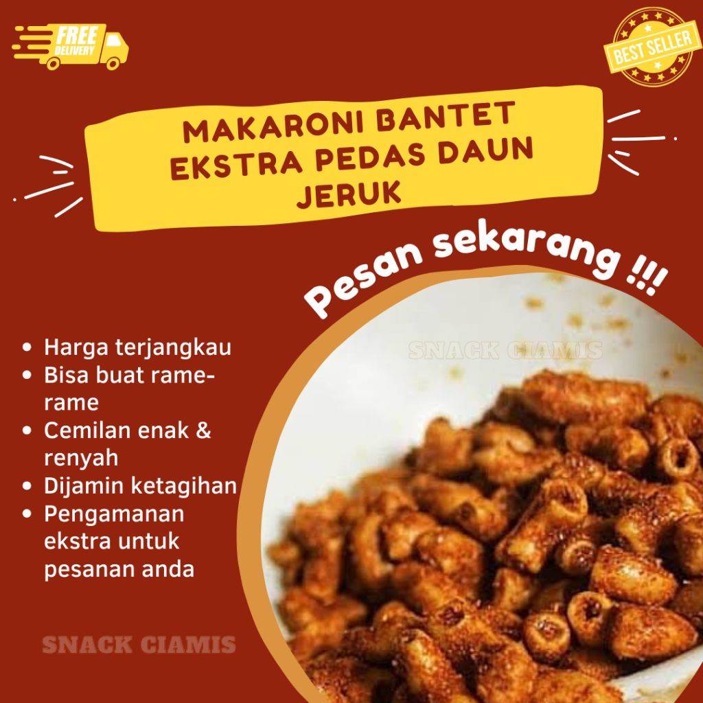 

MAKARONI BANTET 250 GRAM