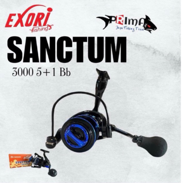 Reel Exory Sanctum 3000 alat pancing penggulung