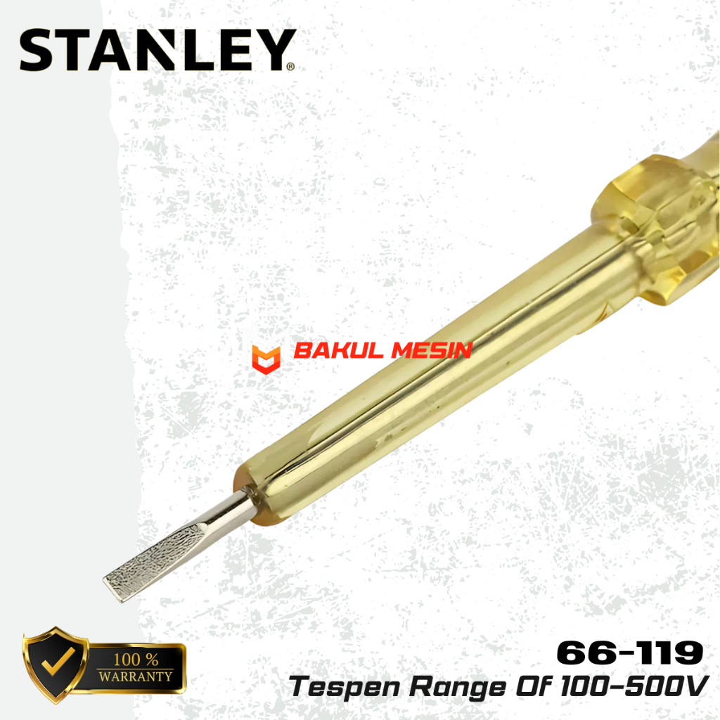 Stanley 66-119 Obeng Tespen Listrik AC Spark Detecting Srewdriver