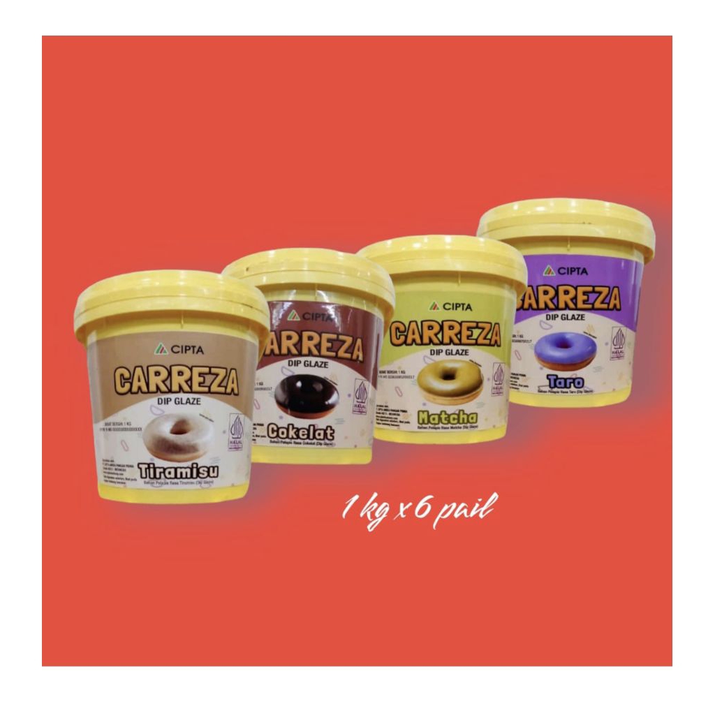 

DIPGLAZE CARREZA / CAREZZA /CAREZA ALL VARIAN 1KG, 250Gr, 500GR