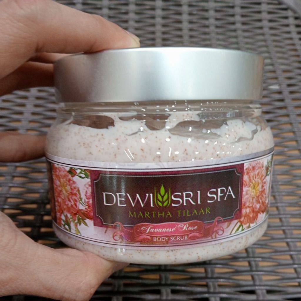 Dewi Sri Spa Martha Tilaar Javanese Rose Body Scrub