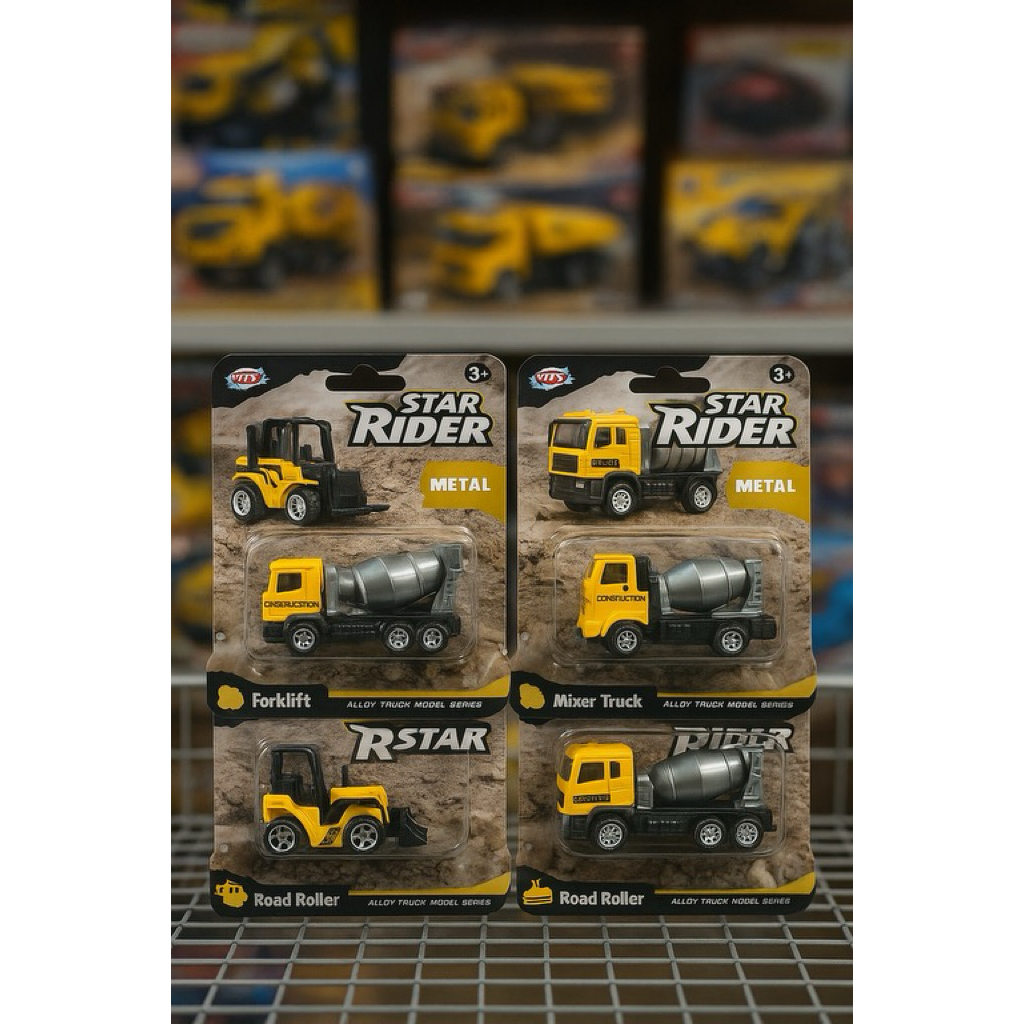 Mainan Die-Cast STAR RIDER – Construction Series