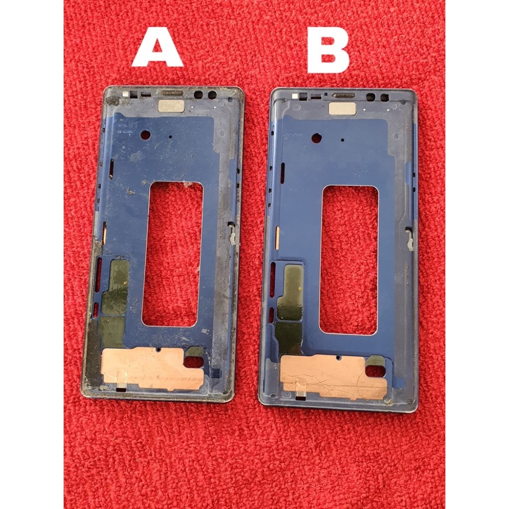 Frame / bazel lcd samsung note 9 ori bawaan