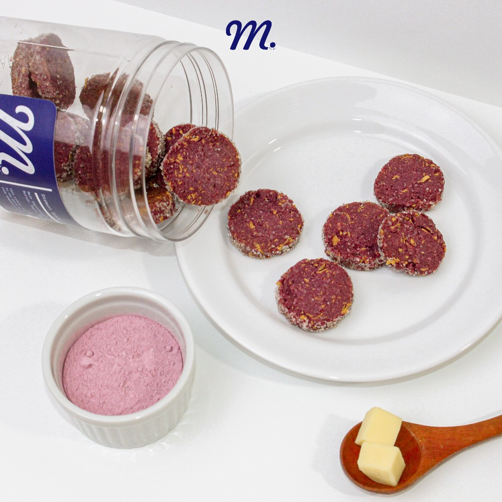

Diamant Sable Cookies Sweet Potato Cheese - Homemade Premium French Butter Cookies 240gr