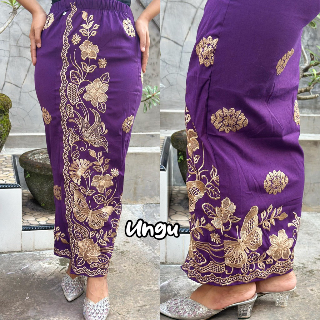 Kamen Jadi Katun Bordir Strait/Kamen Bordir Premium