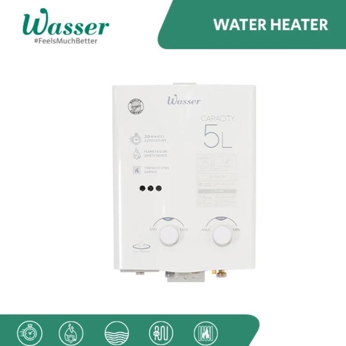 Water Heater Wasser WH 506 A / Wasser WH-506A / Wasser WH506A Pemanas Air LPG / WASSER WH-501 Water 