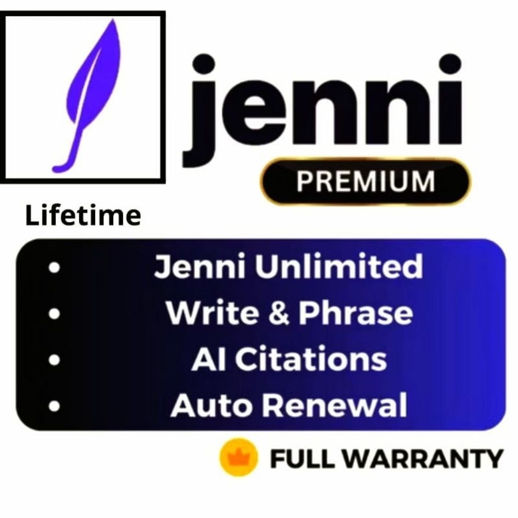 Jenni Ai - Premium unlimited 1 Bulan