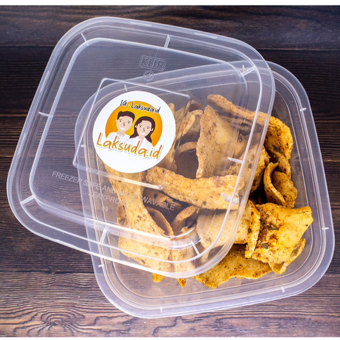 

(Wadah MIKA) BASRENG PIPIH PEDAS ORI DAUN JERUK MURAH GURIH KRISPI Kemasan Thinwall 100gr