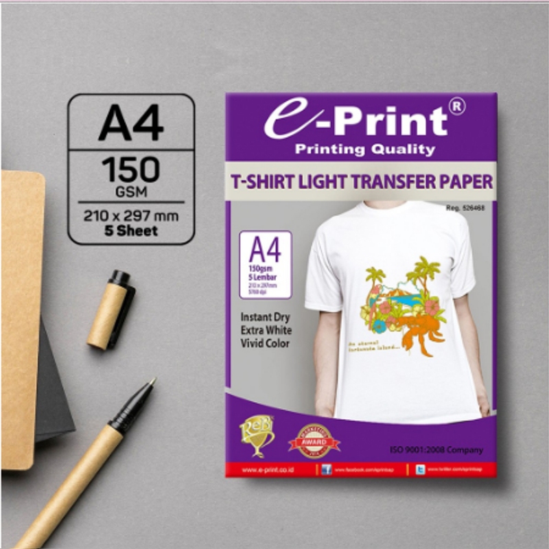 

e-Print T-Shirt Transfer Paper Light A4