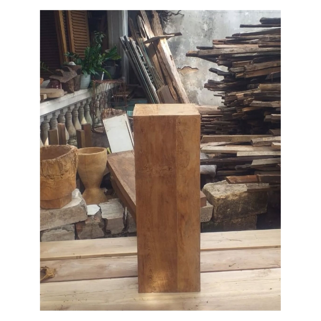 (Kayu Lama) Pot stand Rak pot bunga kayu jati