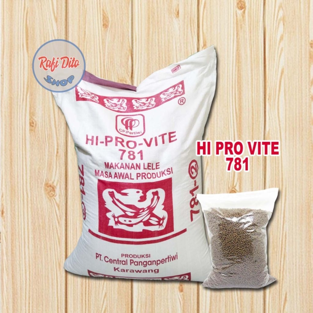 HI PRO VITE 781 PELET LELE / PAKAN LELE 781-2 HI PRO VIT 781-2 PELET LELE, NILA, PATIN, GURAME 781 2