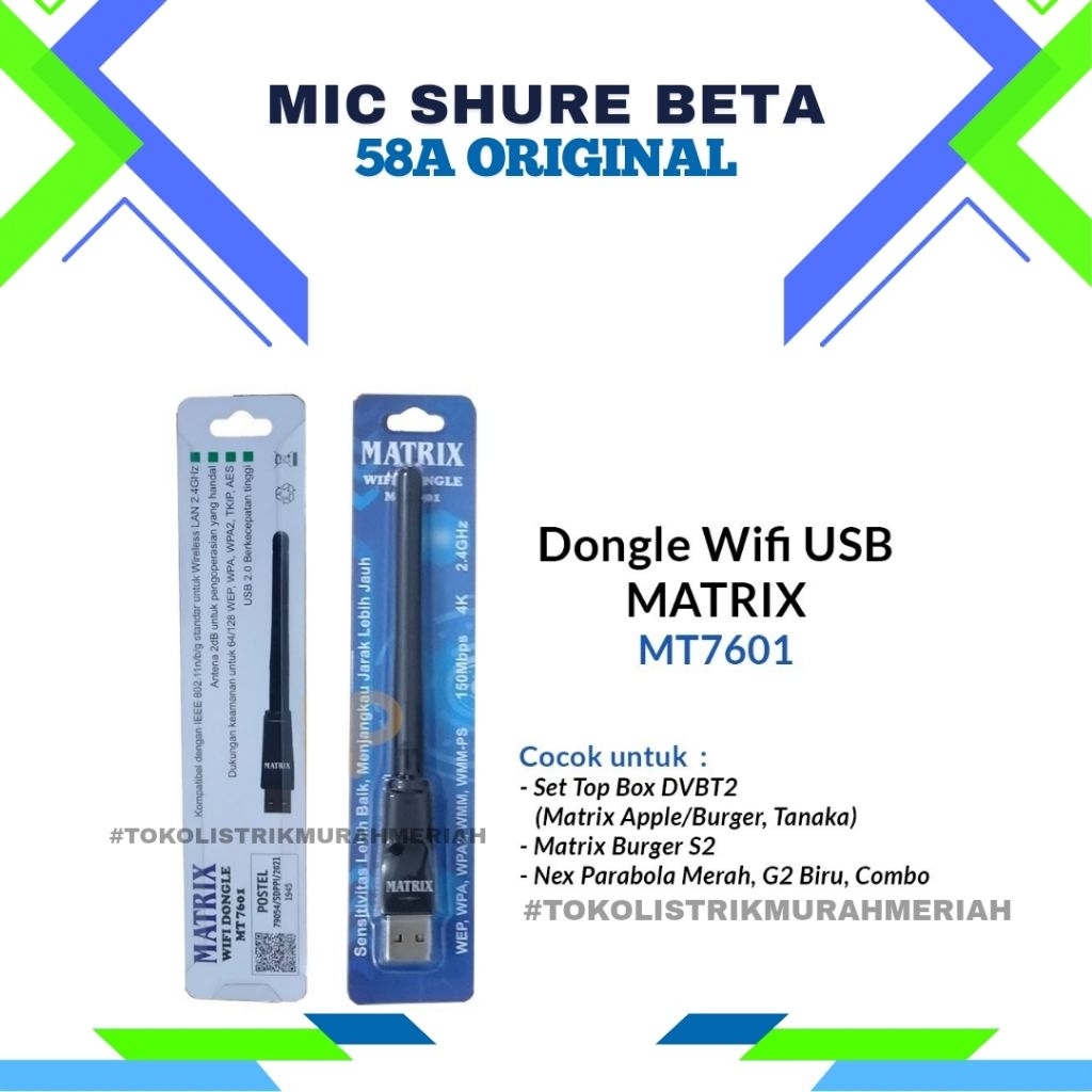 DONGLE WIFI MATRIX MT7601