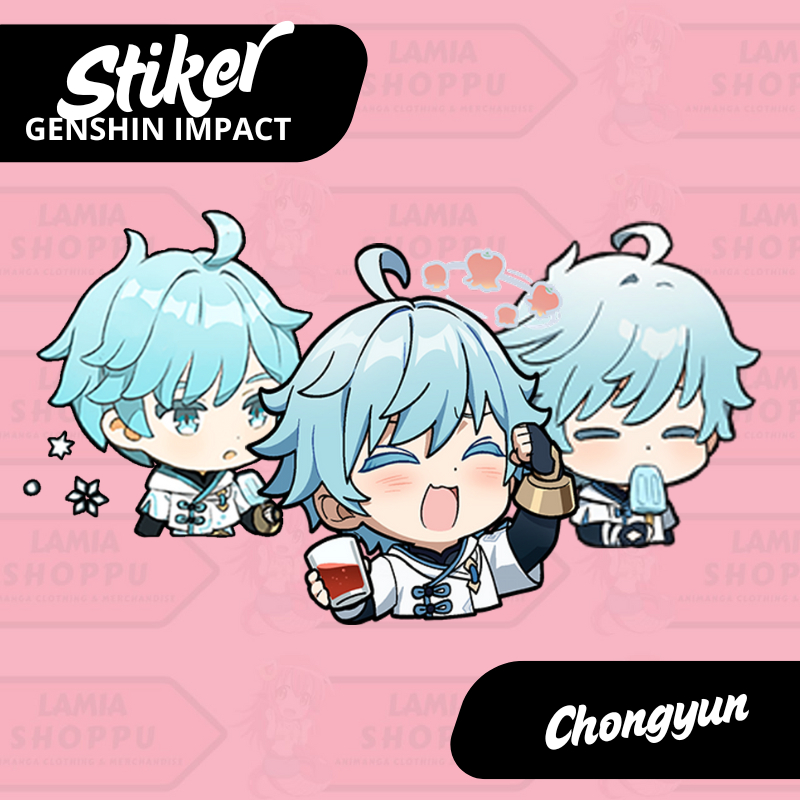 

Sticker Genshin Impact Chongyun | Stiker Chongyun Genshin | Sticker Chongyun GI