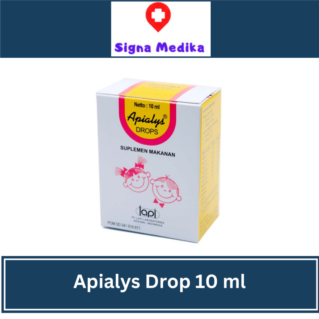 Apialys Drop 10ml - Suplemen Kesehatan Bayi