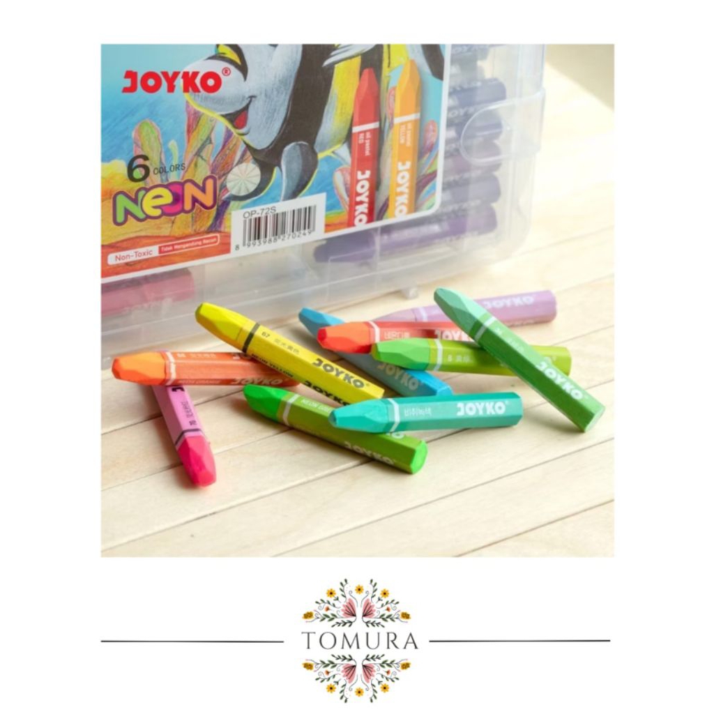 

Joyko Crayon 12 Warna / Oil paste Parko 12 Colour Peralatan Sekolah Anak Stationary Back To School