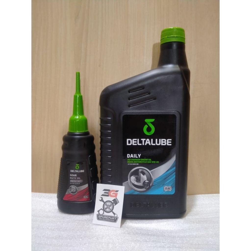 OLI DELTALUBE MATIC 0.8L + OLI GEAR 10W-30