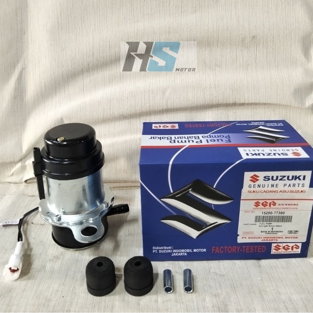 FUEL PUMP POMPA MINYAK BENSIN ROTAK ROTAX MOBIL SUZUKI CARRY ST100 15200-77300 SUZUKI ORIGINAL PARTS