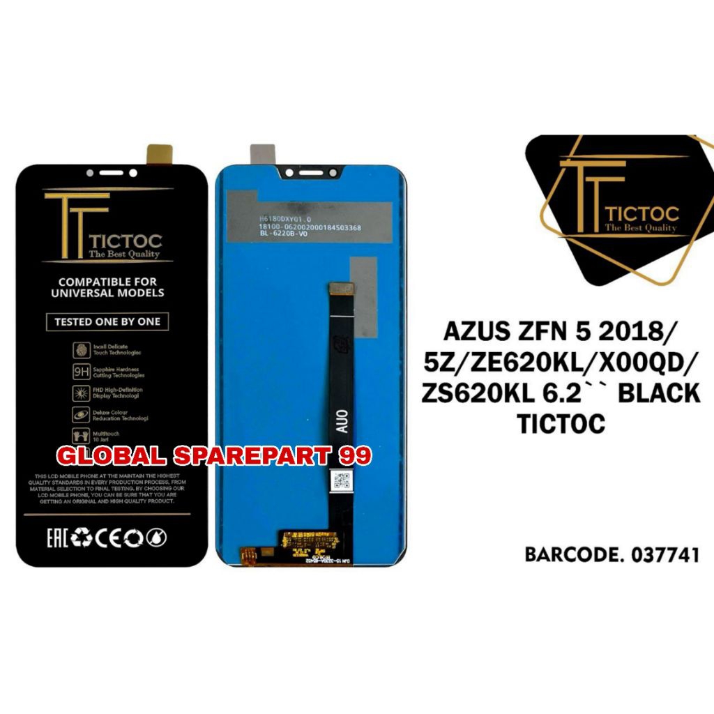 LCD ASUS ZENFONE 5 2018 ZE620KL X00QD / ASUS ZENFONE 5Z ZS620KL TICTOC