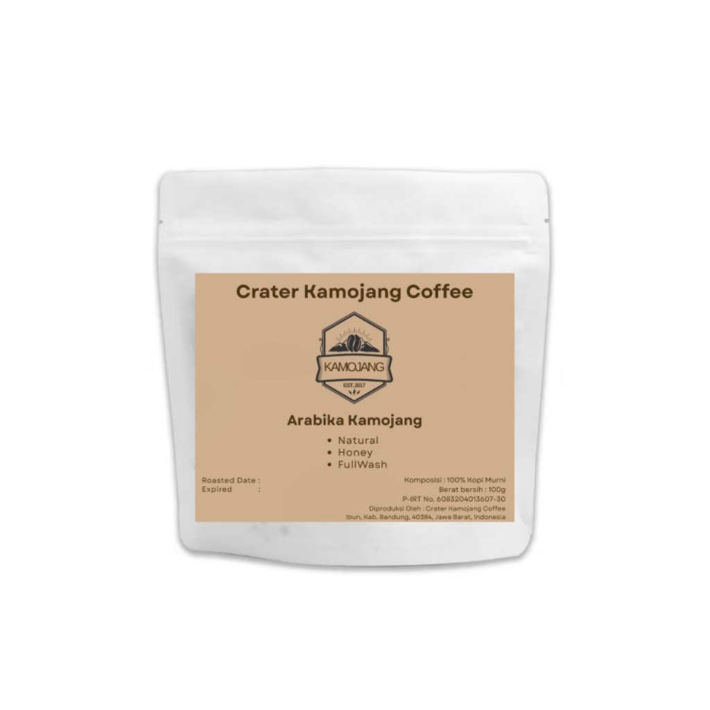 

Coffee Arabica Specialty Natural Anaerob 100% Kopi Kamojang 100g - Biji / Bubuk Kopi