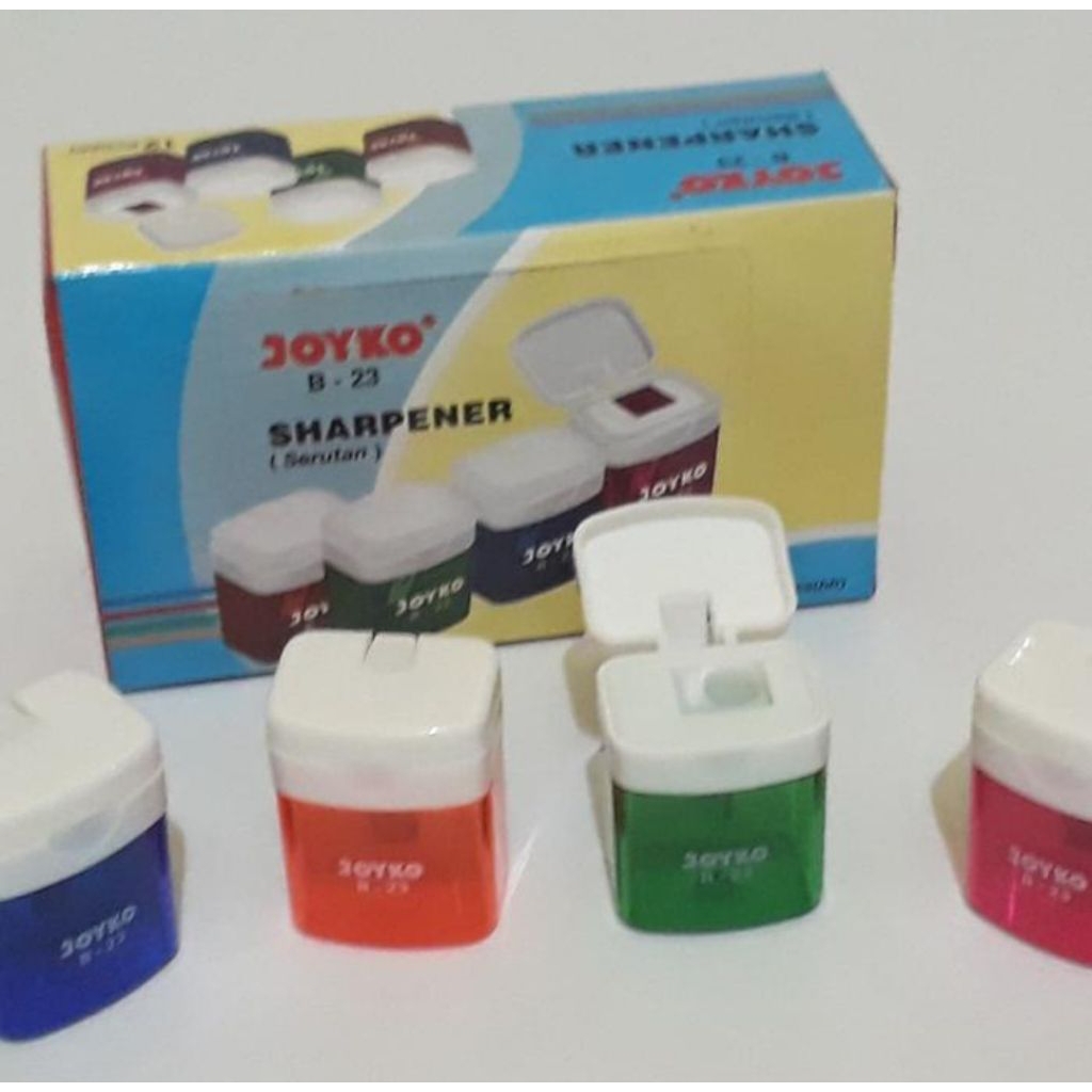 

(1pcs) Rautan pensil Joyko B-23 /serutan pensil/serutan Joyko/rautan joyko