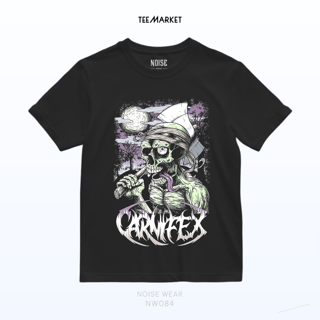 NW084 Kaos Band Carnifex - Baju Music Noise Wear