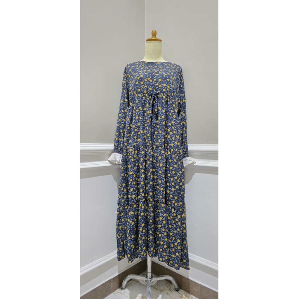 Dress Ceruti Motif Bunga