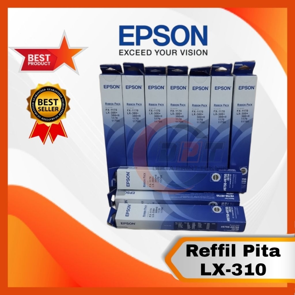 Pita Reffil Epson LX310 LX-310 / Ribbon Pack Epson LX310 LX-310