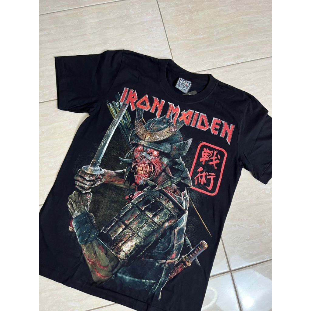 KAOS BAND BOOTLEG FANMADE IMPORT THAILAND THE ROXX THE MAXX DISCHARGE ALL OVER PRINT IRON MAIDEN SAM