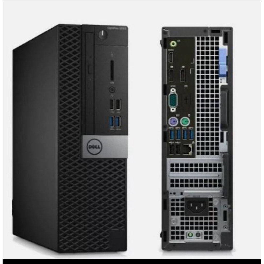 Komputer dell optiplex 7050 SFF  core i7 7700 gen7  ram 16 gb b ssd 256 gb